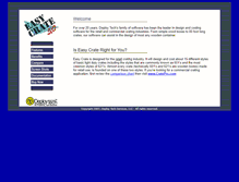 Tablet Screenshot of easycratesoftware.com
